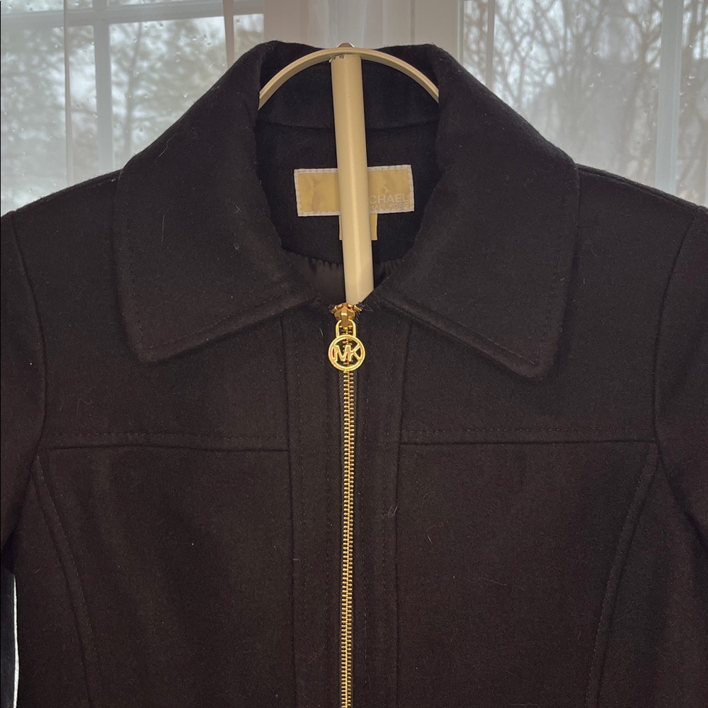 Michael Kors Black Utility Jacket - Picture 10 of 11